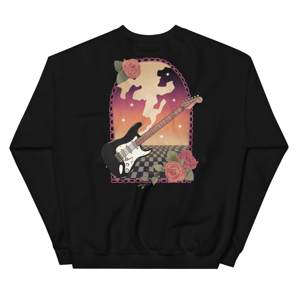 guitar sweatshirt